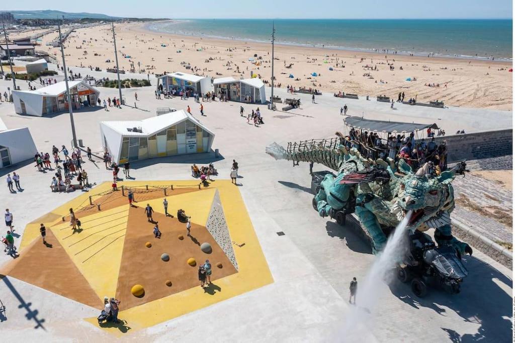 Le Cosy Apartment Calais Bagian luar foto